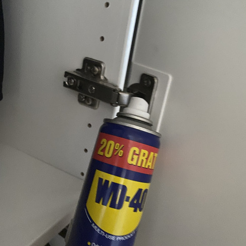 Zsanér kenése WD-40el