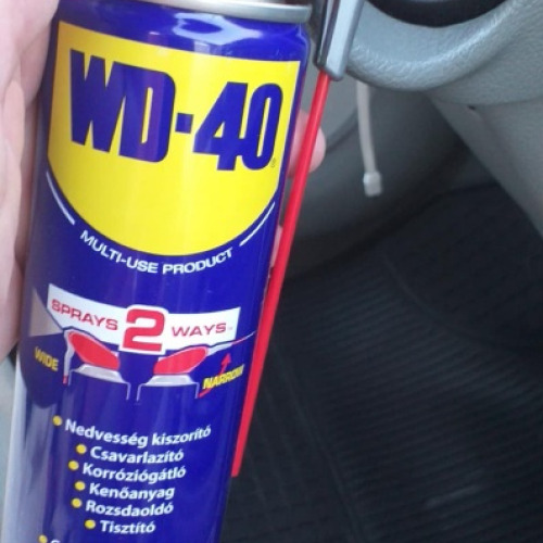 Autó gyújtáskapcsoló wd40