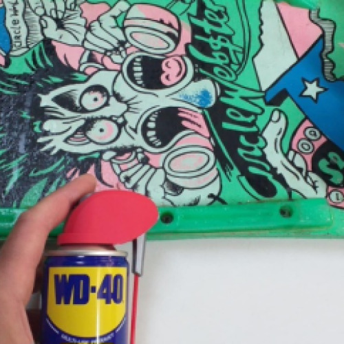 Gördeszka csavarok wd40