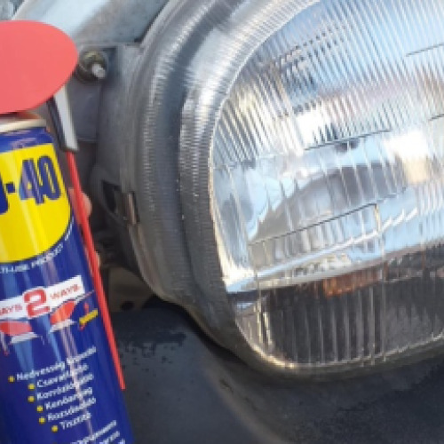 Autó fényszóró tartó wd40