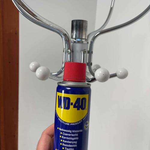 Fogas karbantartás WD40-el