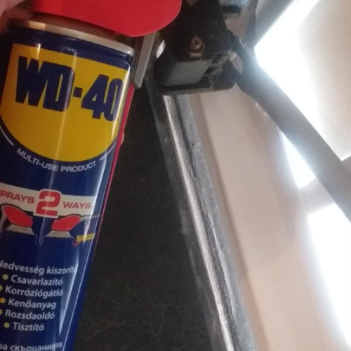 Garázskapu szerkezet wd40