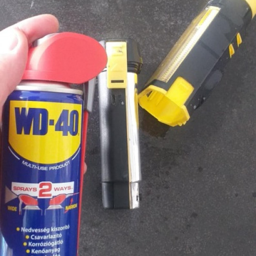 Kézi lámpa wd40