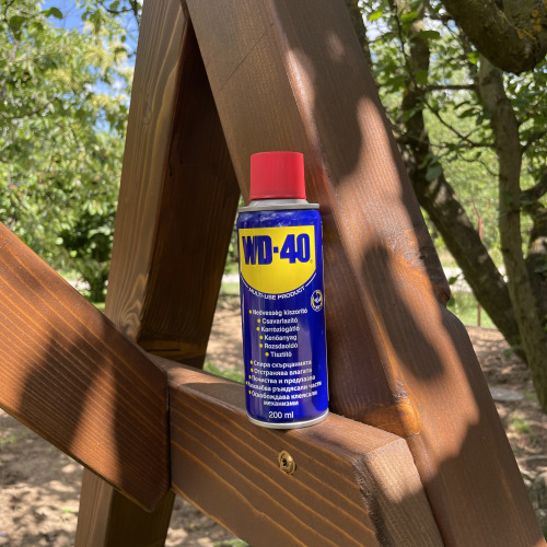 Hinta karbantartása WD40-el