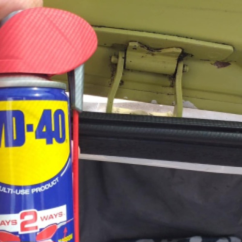Tetőcsomagtartó zsanér wd40