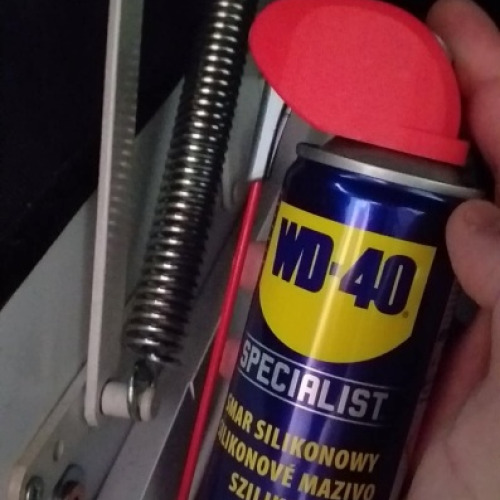 Ágyneműtartó rugó wd40