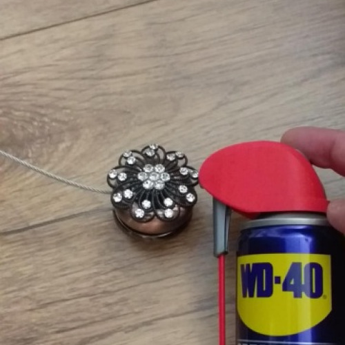 Függöny összehúzó dísz wd40