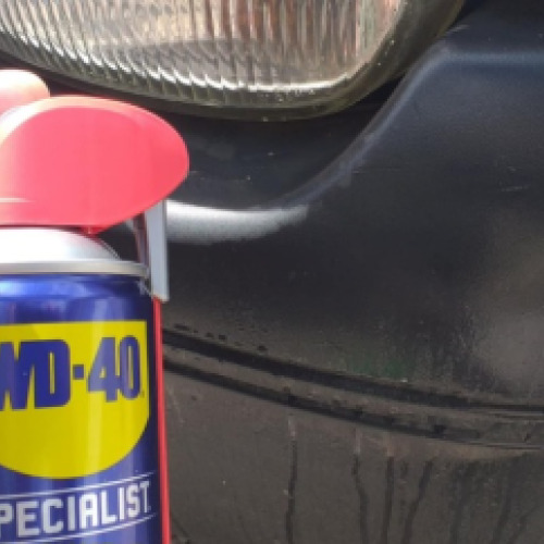 Autó orrelem wd40