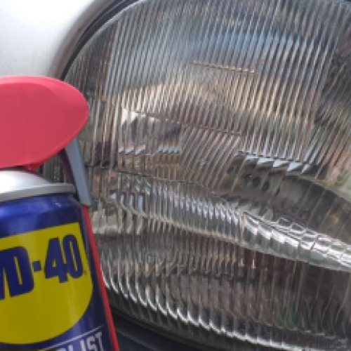 Autó lámpabúra wd40