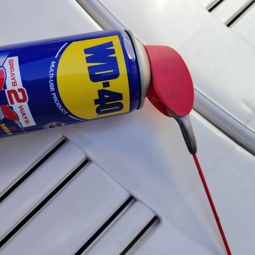 Takarítás WD40-nel