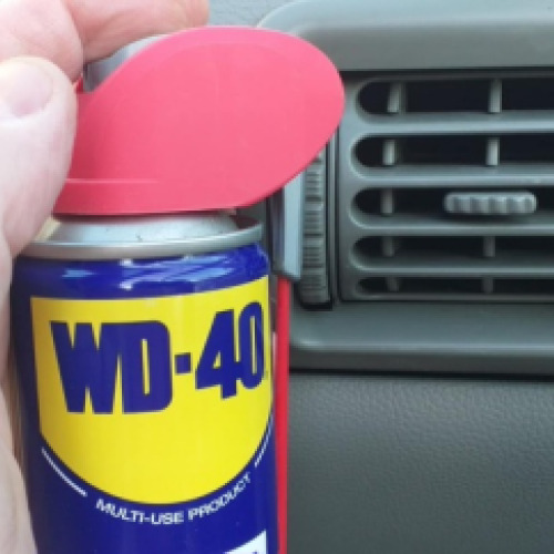 Befúvó lamellák, mozgó részek wd40