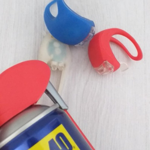 Bicikli villogók wd40