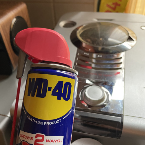 Kávéfőző karbantartás WD40-el