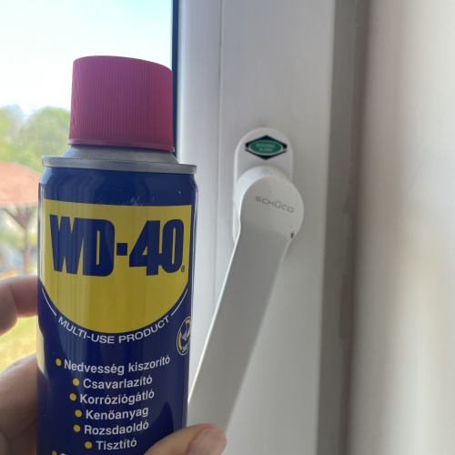 Ablak felújítás WD-40-el