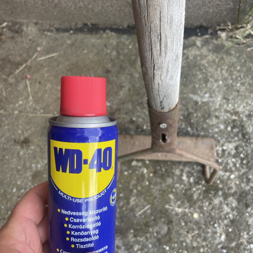 Kapa felújítás WD40-el