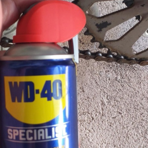 Bicikli lánc tárcsa wd40