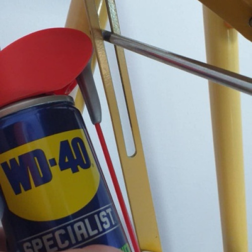 Létra nyitó-csukó mechanika wd40