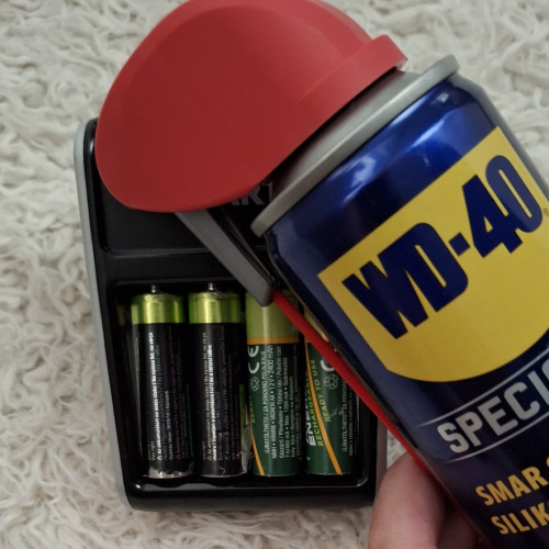 Elem töltő wd40