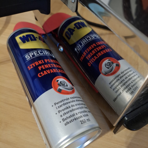 Sütő csavar wd40
