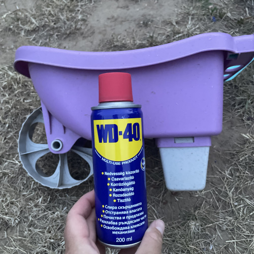 Talicska karbantartás WD40-el